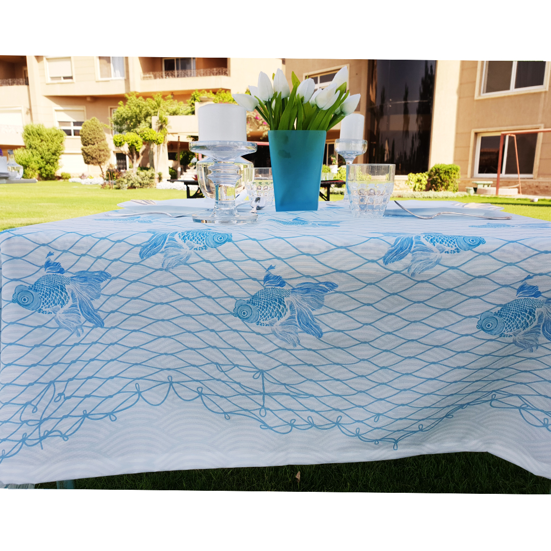 Fish Table Cloth